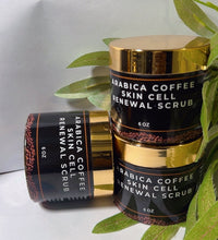 Load image into Gallery viewer, Organic Arabica Coffee Skin Cell Renewal Scrub !

