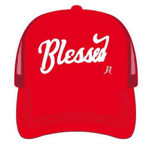 Load image into Gallery viewer, Red- Faith Based Trucker Hat
